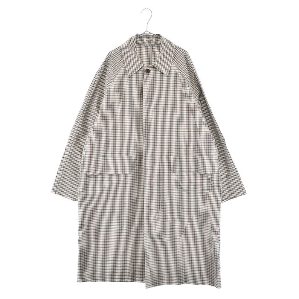 ジャケット・アウター 19SS A9SC01WC FINX WEATHER CHECK COAT 19SS A9SC01WC FINX WEATHER CHECK COAT