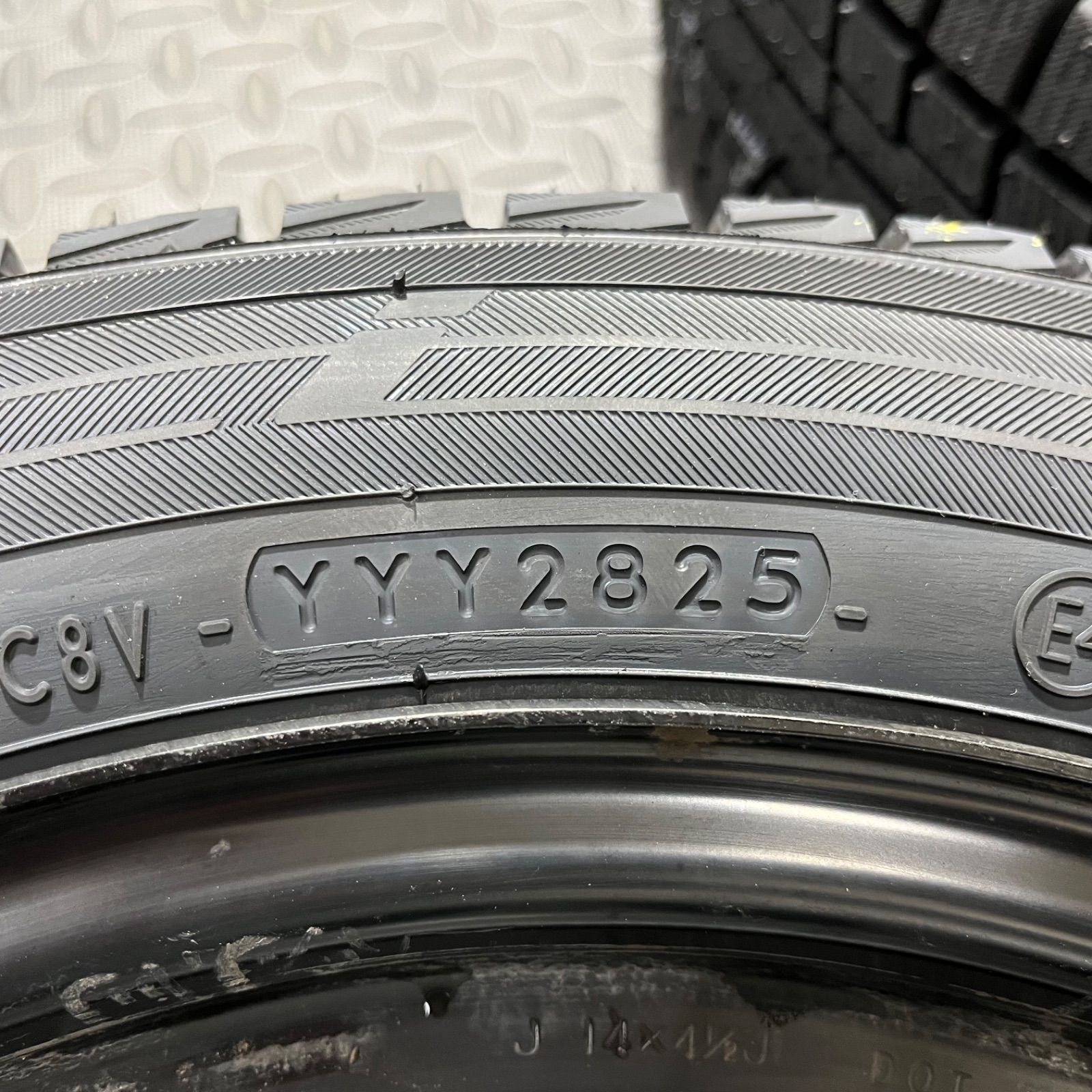 25年製 新品タイヤ 155/65R14 ヨコハマ アイスガードIG52C ダイハツ