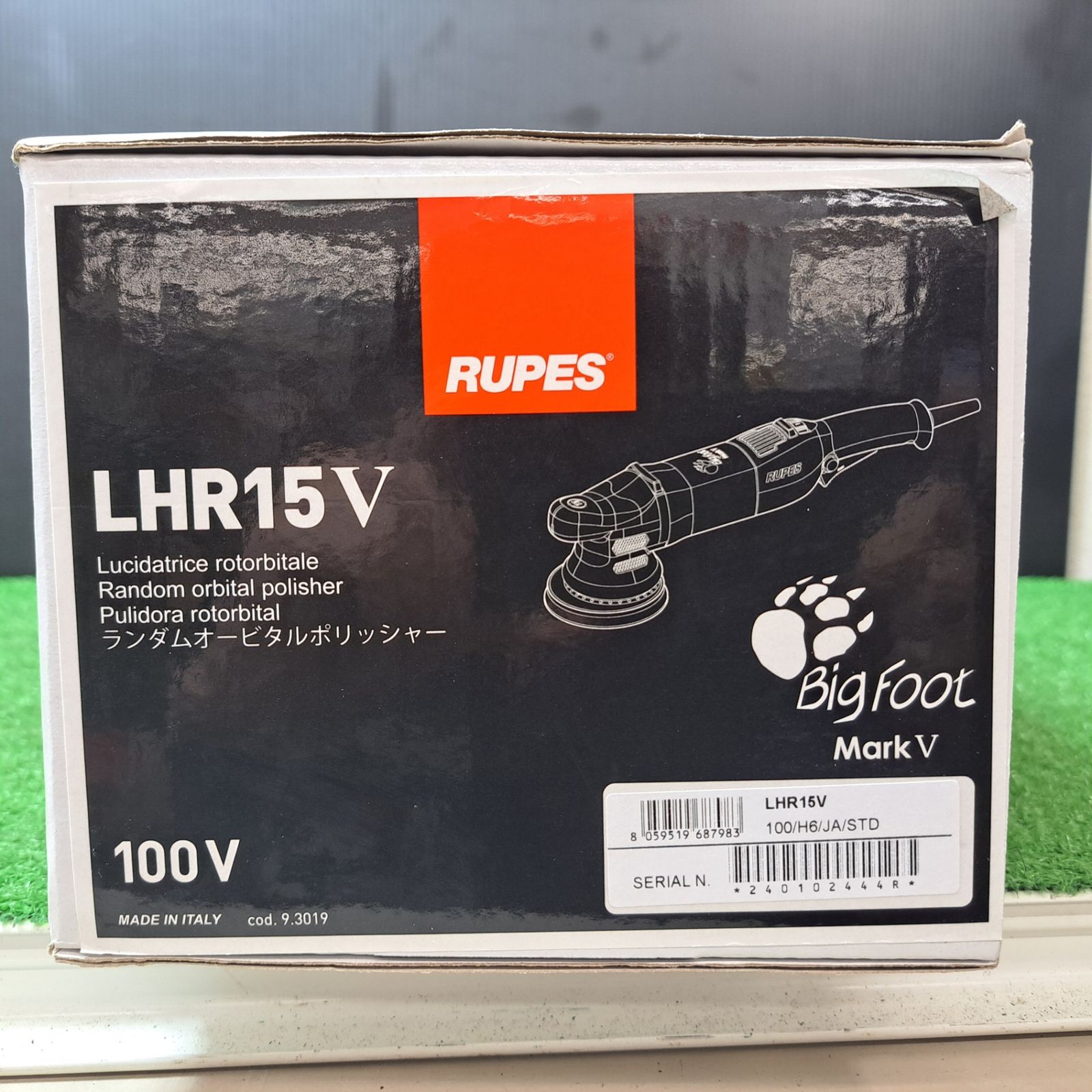 RUPES BigFoot/ルペス ビッグフット ダブルアクションポリッシャー 