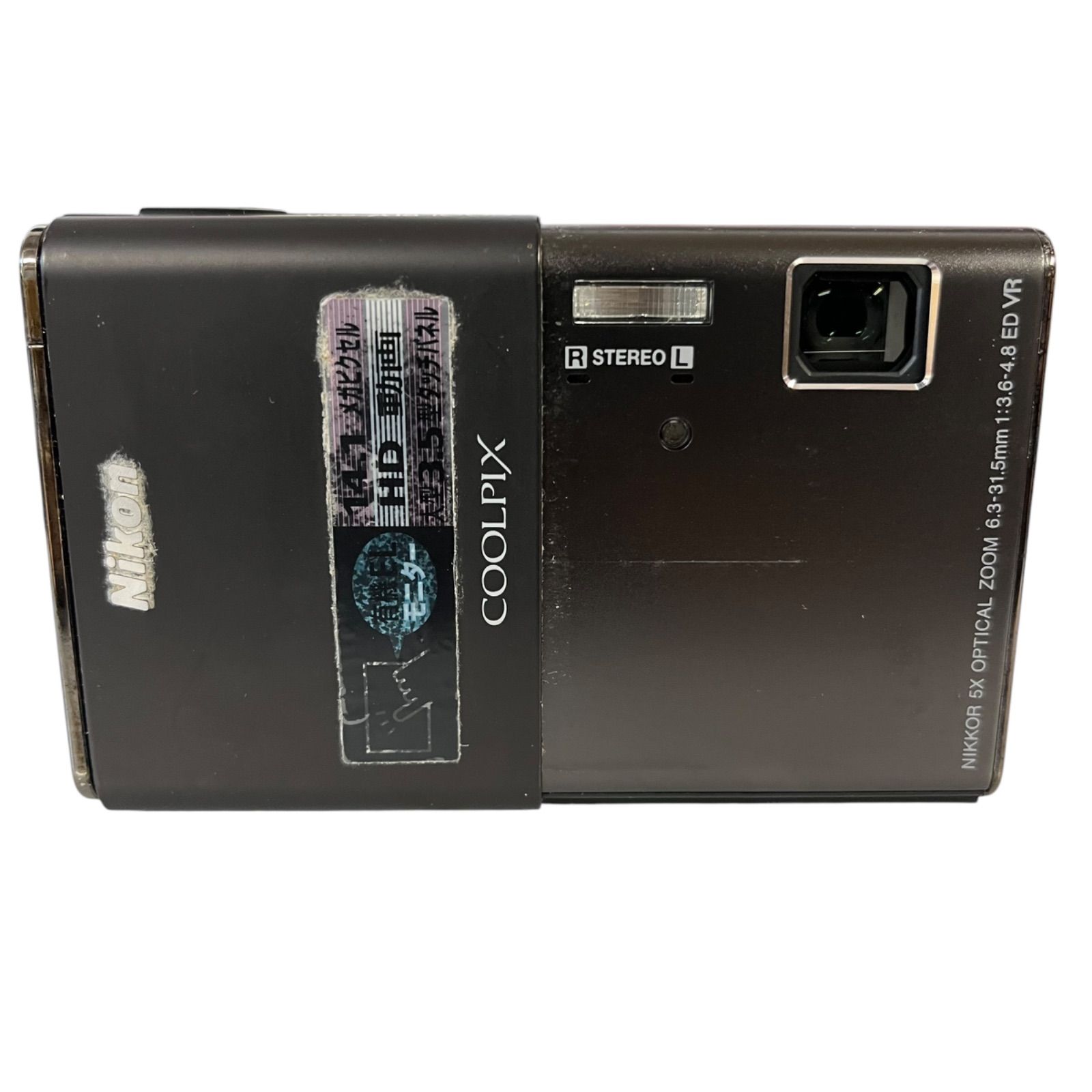管30128】動作未確認☆NIKON ニコン COOLPIX S80 コンパクト