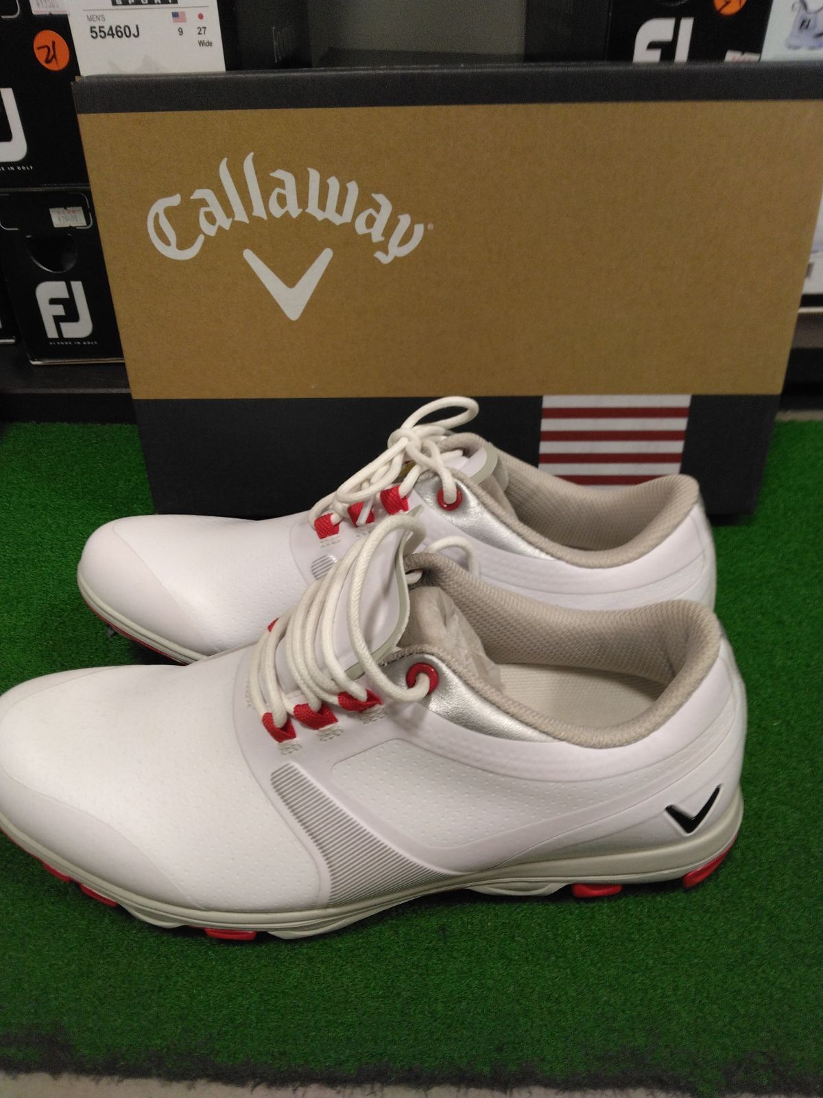 【新品未使用】キャロウェイシューズ　25.0センチ　26.0センチ　（新橋店）