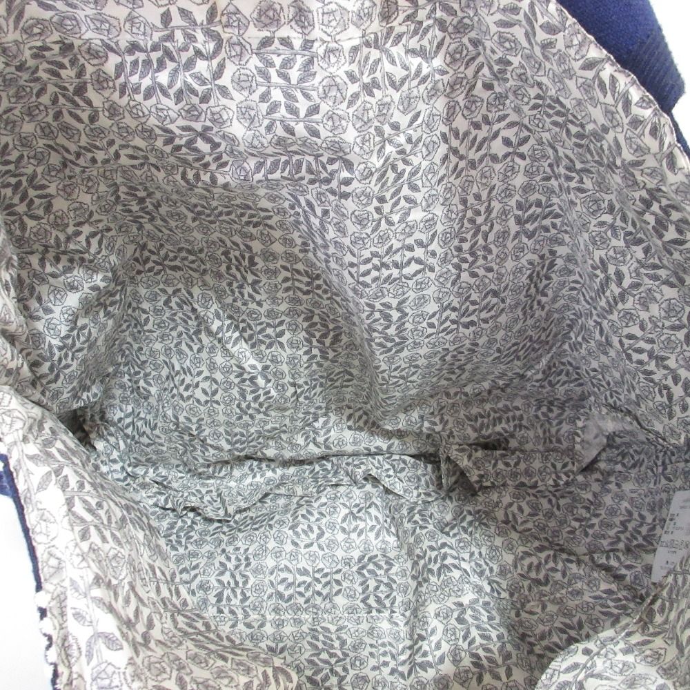 美品 mina perhonen ミナペルホネン tambourine 刺繍 パニーニ トート  