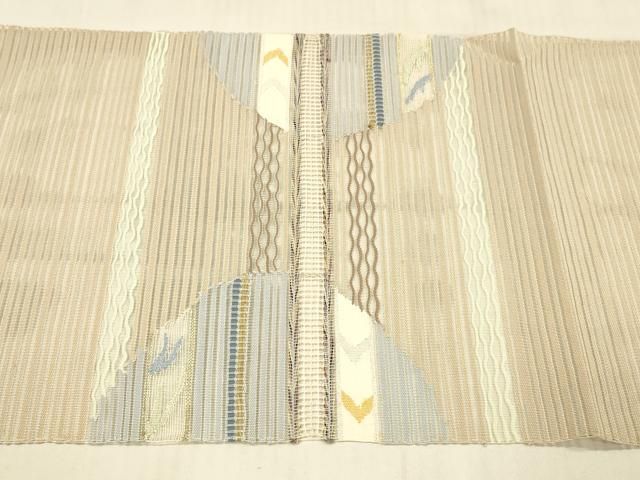 専用ページ　正絹　夏の絽の開き名古屋帯【抽象模様】No2780 正絹 夏の絽の開き名古屋帯【抽象模様】No2780