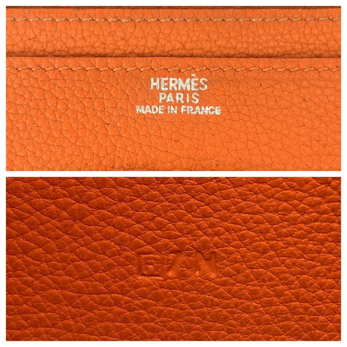 HERMES エルメス ドゴンGM オレンジ シルバー金具 トゴ 長財布 ロングウォレット ▫︎R刻印 レディース 408850【中古】 - メルカリ