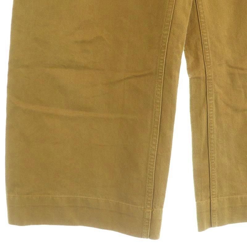 マーガレットハウエル MHL. 19AW WASHED COTTON DRILL ワイド
