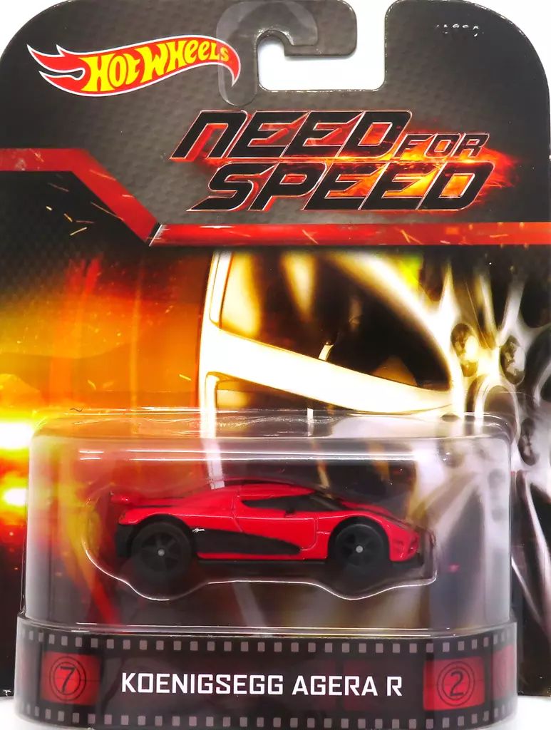 中古】ミニカー 1/64 KOENIGSEGG AGERA R(レッド) 「Hot Wheels