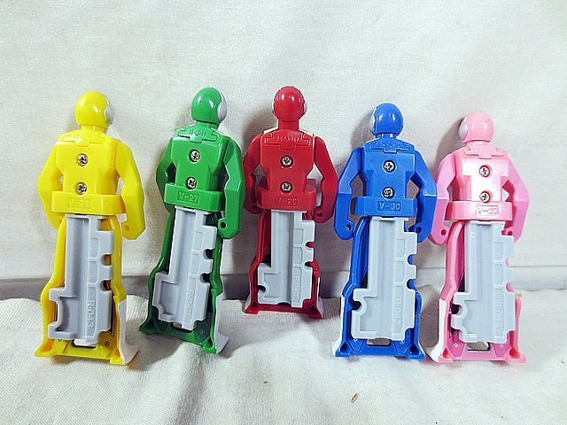BANDAI - 美品　バンダイ 海賊戦隊ゴーカイジャー レンジャーキー　バイオマン　5体セット 美品 バンダイ 海賊戦隊ゴーカイジャー レンジャーキー バイオ