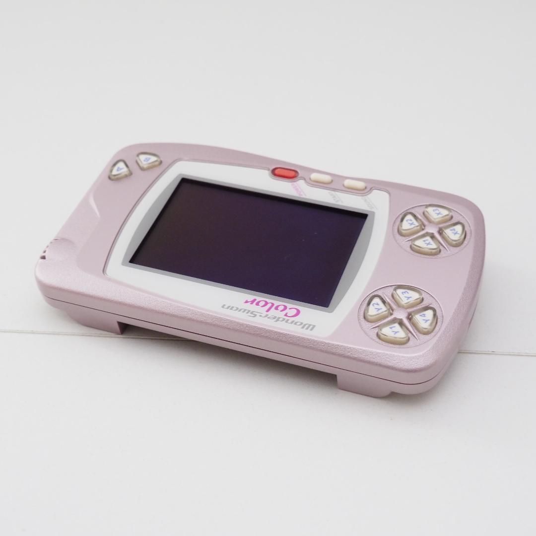 テレビゲーム ワンダースワン カラー 本体 パールピンク バンダイ 