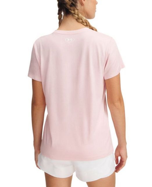 アンダー アーマー Under Armour Tech Short Sleeve V-Neck Twist レディース シャツ トップス Silica Under Armour Tech Twist V-Neck Short Sleeve Women's Shirt