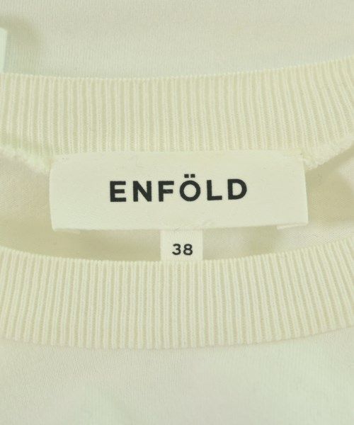 ENFOLD Tシャツ・カットソー レディース エンフォルド 中古　古着 ENFOLD - ENFOLD エンフォルド Tシャツ・カットソー M 黒 【古着