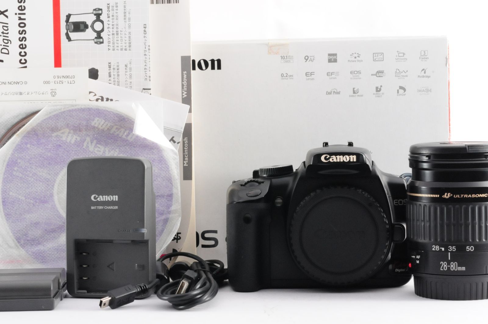 Canon キャノンEOS KISS X2 ダブルズームセット ☆お花見・春旅に最適