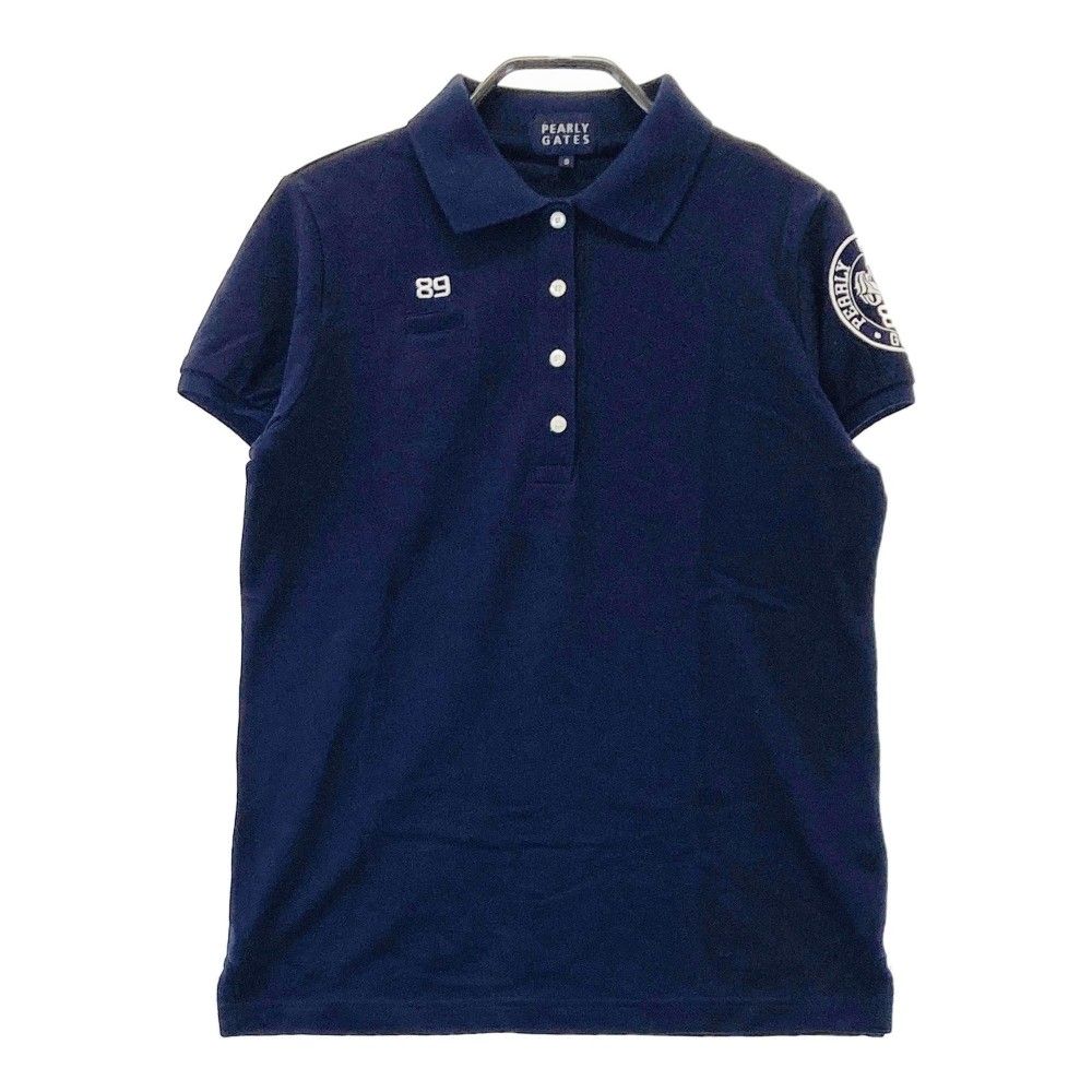 サイズ：0 PEARLY GATES パーリーゲイツ 半袖ポロシャツ ニコちゃん