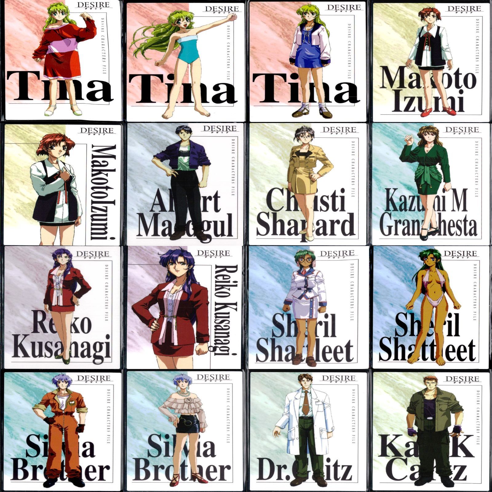 DESIRE デザイア トレーディングカード フルコンプ トレカ 希少 DESIRE