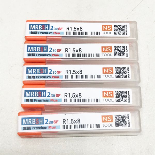 NS TOOL/日進工具 【未開封】5本set 無限コーティングプレミアムPlus