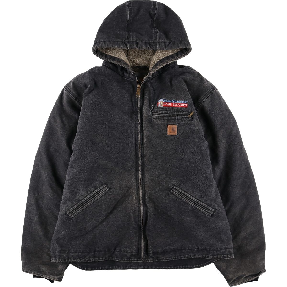 古着 カーハート Carhartt シエラジャケット ダックフルジップパーカー メンズXL相当/eaa507049