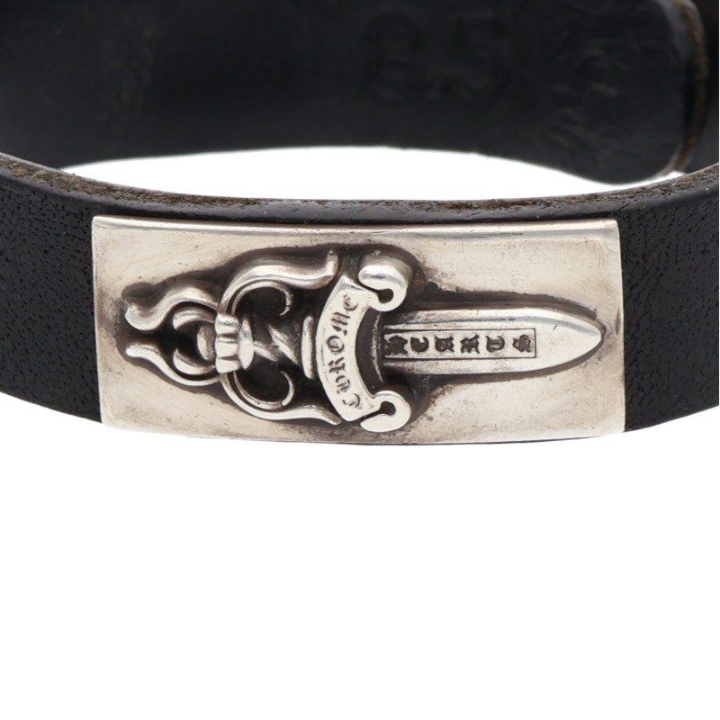 クロムハーツ CUFF PLATE DAGGER/カフプレートダガー レザー