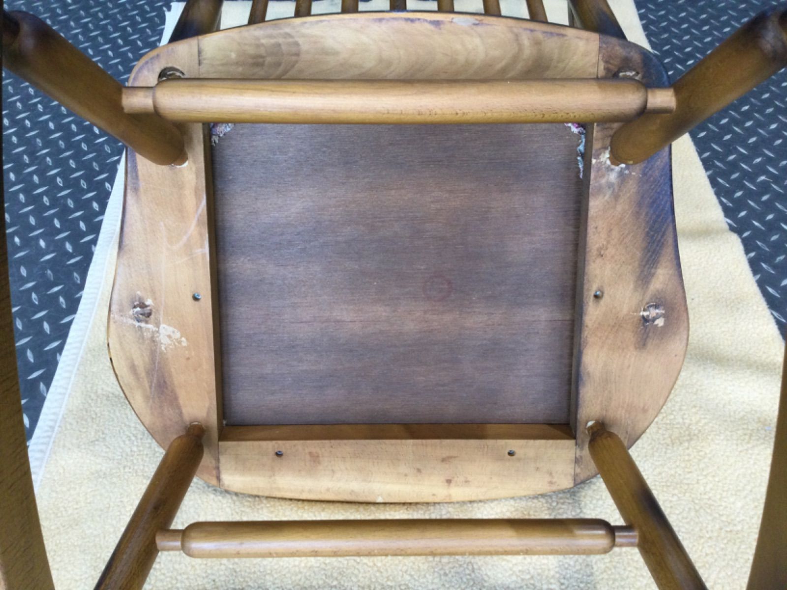 東洋ファニチャー ロッキングチェア レトロ ヴィンテージ お465 - メルカリ
