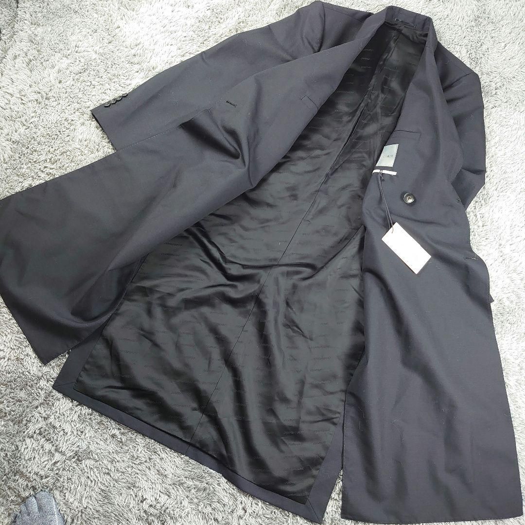 comuse homme コート コミューズ タグ ブラック M KANDAIZUMI_COM
