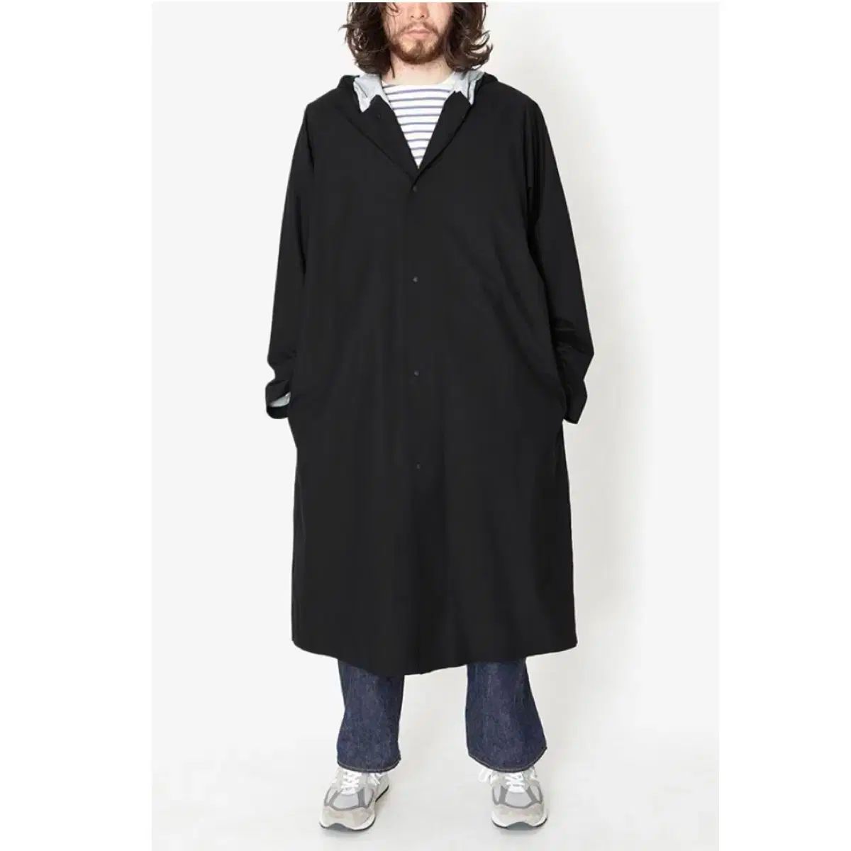 紙タグ付き美品！ COMOLI（コモリ） レインコート 22ss サイズFree COMOLI / コモリ | レインコート - Black | 通販 - 正規取扱店