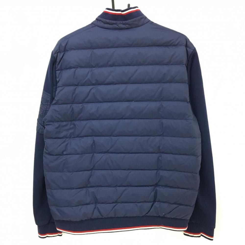 ポロラルフローレン 切替ダウンジャケット ネイビー 身頃ダウン メンズ M ゴルフウェア Ralph Lauren