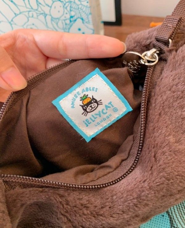 新品ジェリーキャットJellycatダックスフント犬ポシェット