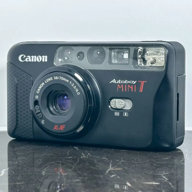 カメラ 【完動品】Canon Autoboy Tele フィルムカメラ 動作確認済み