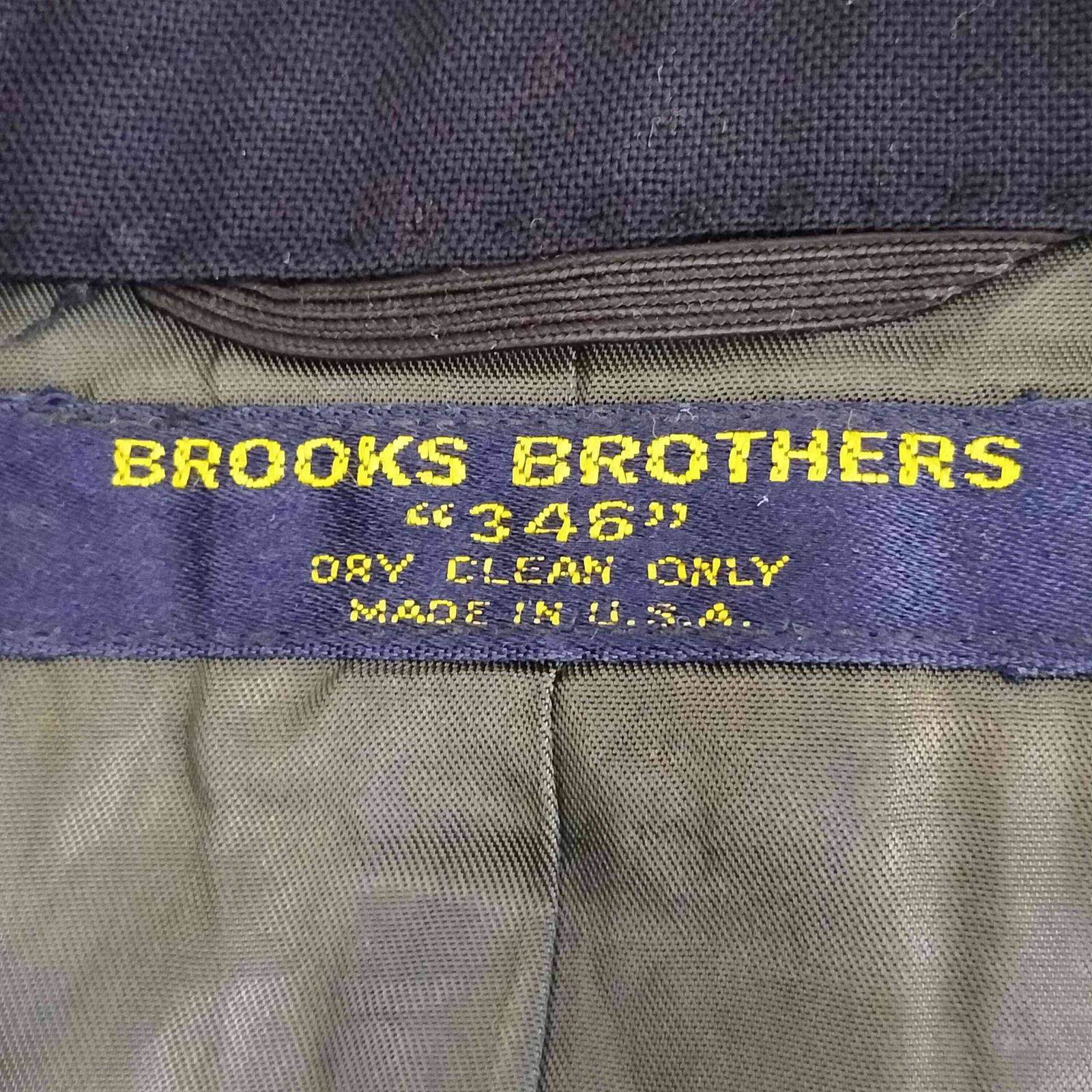 USA製 BROOKS BROTHERS ACTWUタグ 紺ブレ ウール 楽天市場】Brooks Brothersブルックスブラザーズ 国内正規◇19