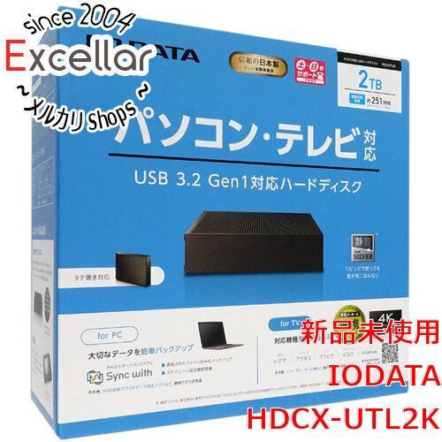 I-O DATA 2TB HDCX-UTL2K ハードディスク
