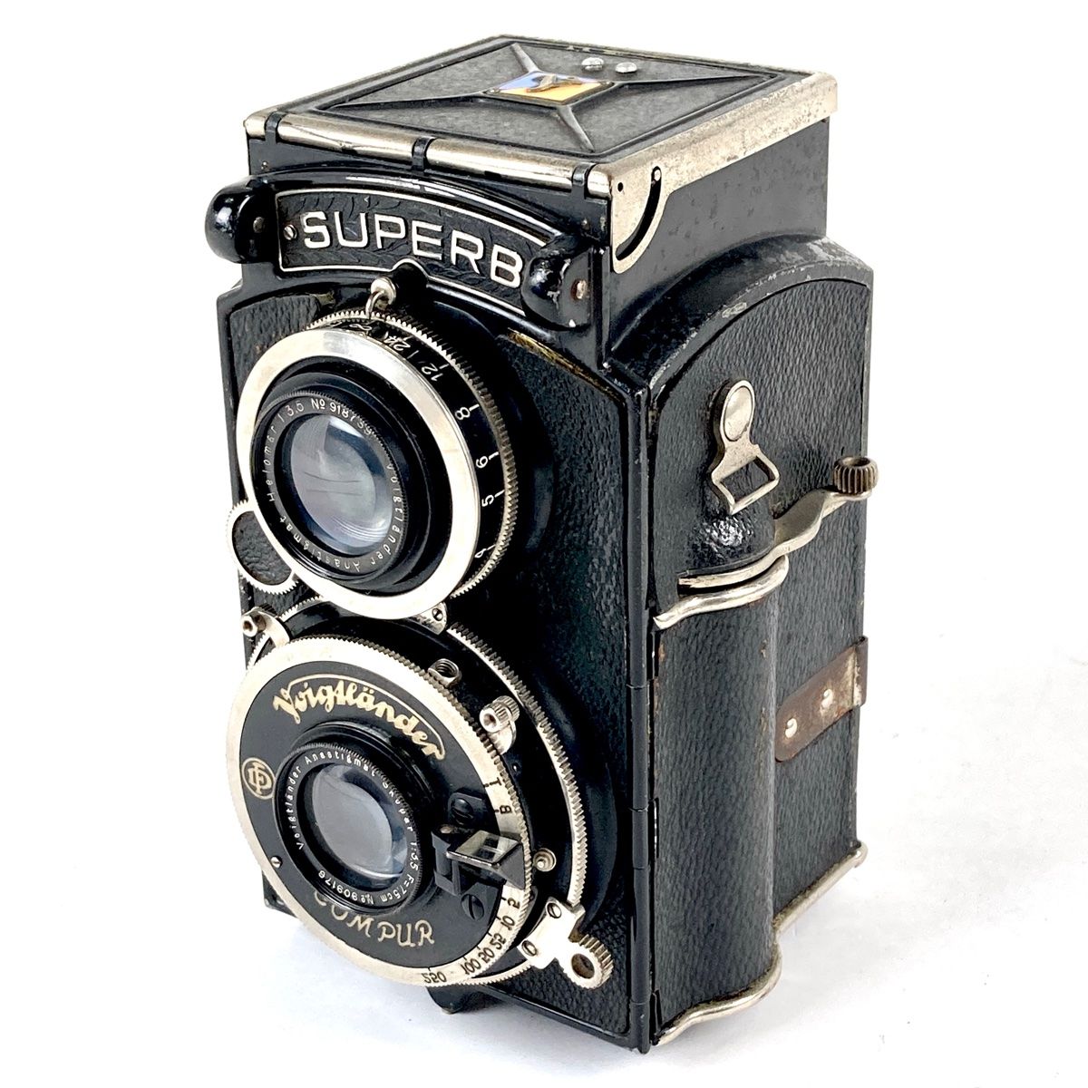 フォクトレンダー Voigtlander Superb 二眼カメラ 在庫一掃】 フォクトレンダー Voigtlander SUPERB 二眼レフ