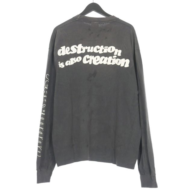 レディメイド READYMADE 24AW LS T DESTRUCTION ロングスリーブ レディメイド READYMADE 24AW LS T DESTRUCTION ロングスリーブ