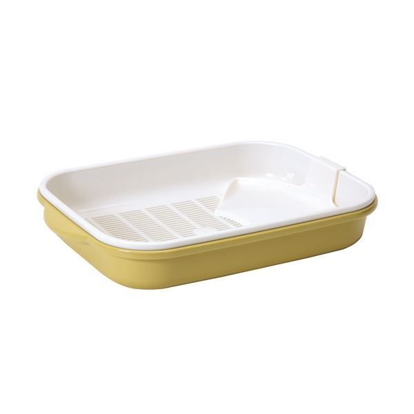 まとめ サンコープラスチック なべ上手 角型 イエロー 1個 ×5セット