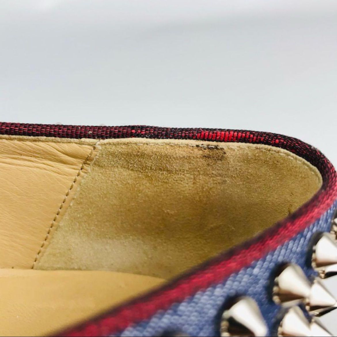 クリスチャン ルブタン Roller Boat デニム スタッズ スニーカー Christian Louboutin☆クリスチャン ルブタン・ROLLER BOAT