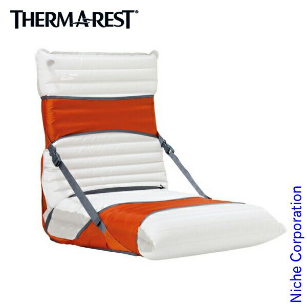 trader サーマレスト　トレッカーチェア + アクリルシェード　星球 新品】 Therm-A-Rest トレッカーチェアー (20インチ トマト