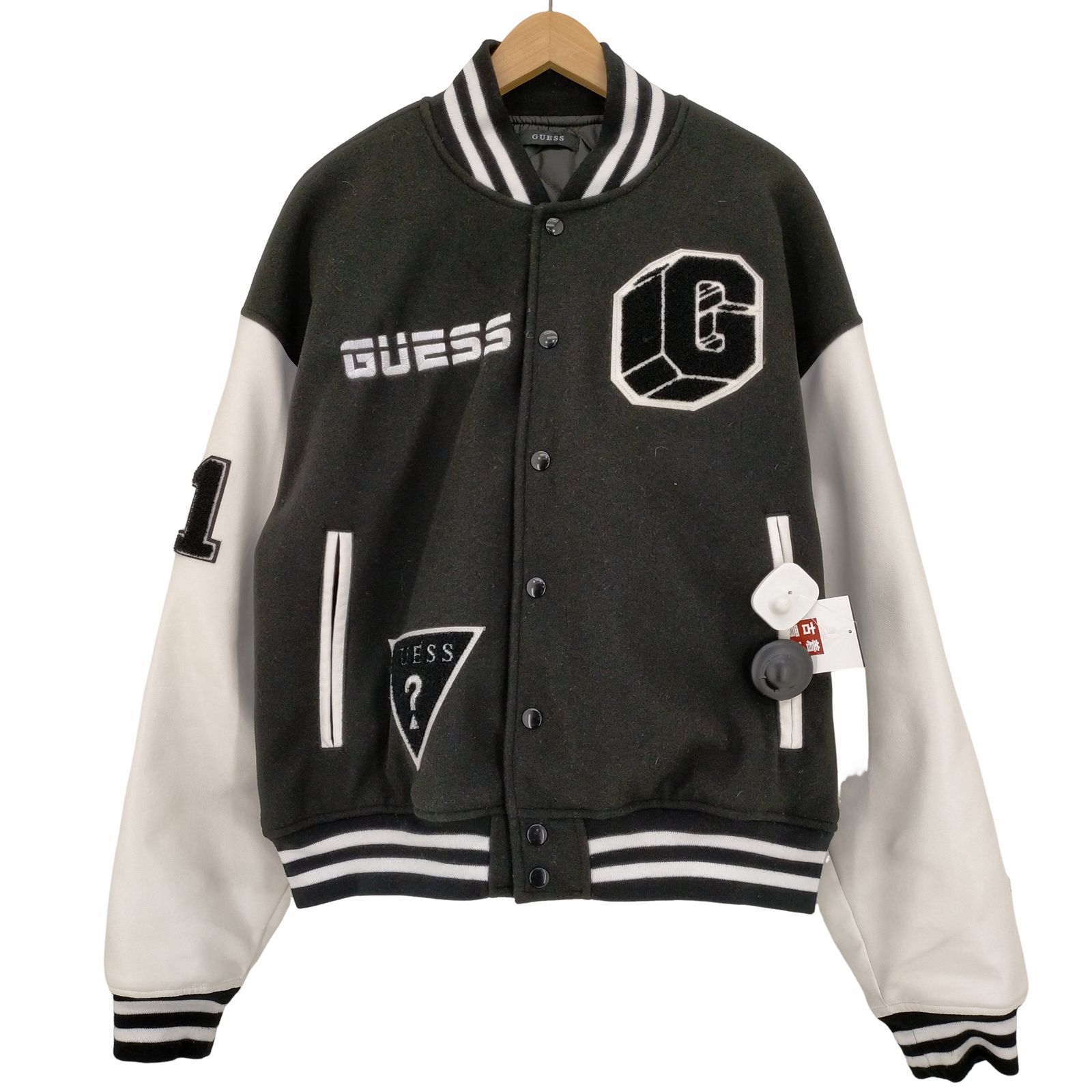 ゲス GUESS LHP別注 ワッペンロゴスタジャン メンズ import：L 