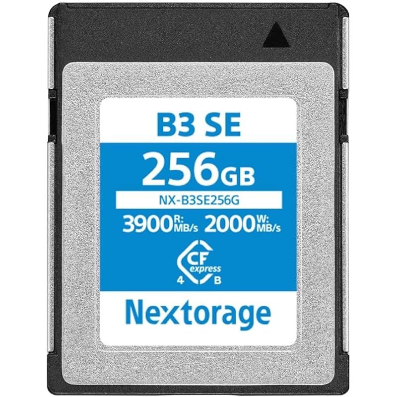 Nextorage 日本メーカー CFexpress 4.0 Type B 256GBメモリーカード 最大読み出し速度3900MB|s 最大書き込み速度2000MB|s NX-B3SE256G CF express 4.0 typeb ネクストレージ