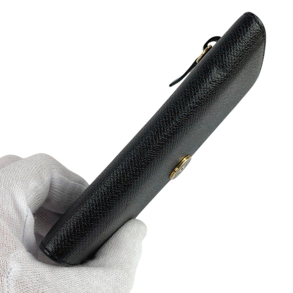□美品□ シャネル キーリング キーケース ココボタン レザー ブラック
