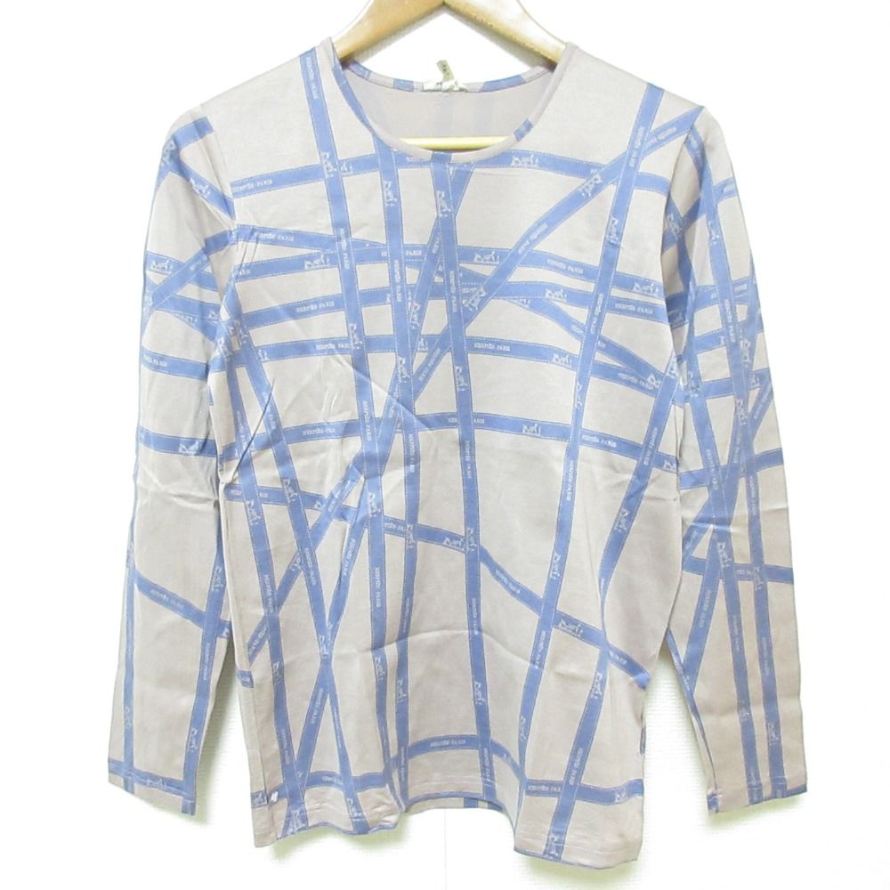 ✿HERMESマルジェラ期 ボルデュックリボン柄 カットソー良品