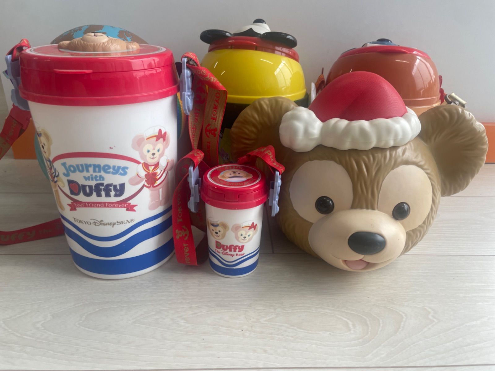 Disney ポップコーンバスケット　5点　まとめ売り ☆Disney ディズニー ポップコーンバケット 5点セット☆ - メルカリ