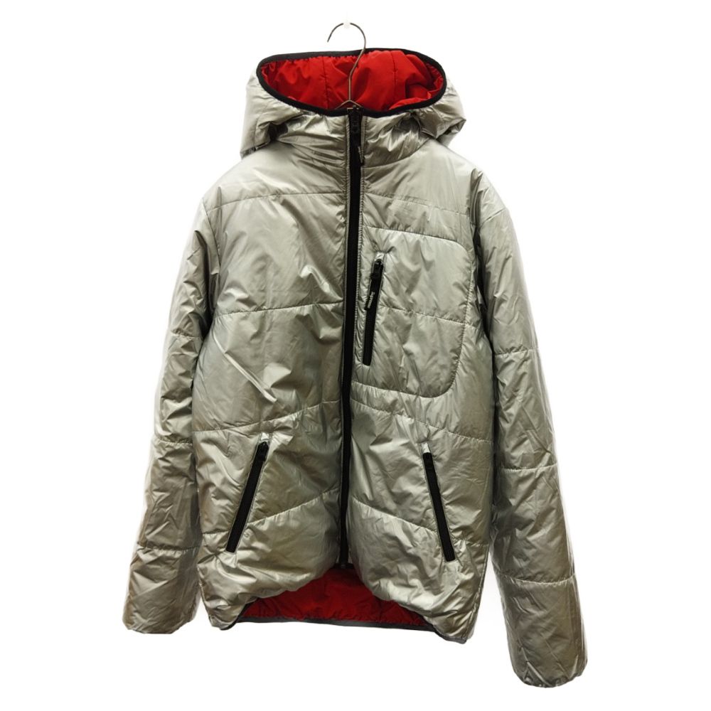 SUPREME (シュプリーム) 16AW Reversible Hooded Puffy Jacket リバーシブル フーディ パフィ ジャケット  シルバー - メルカリ