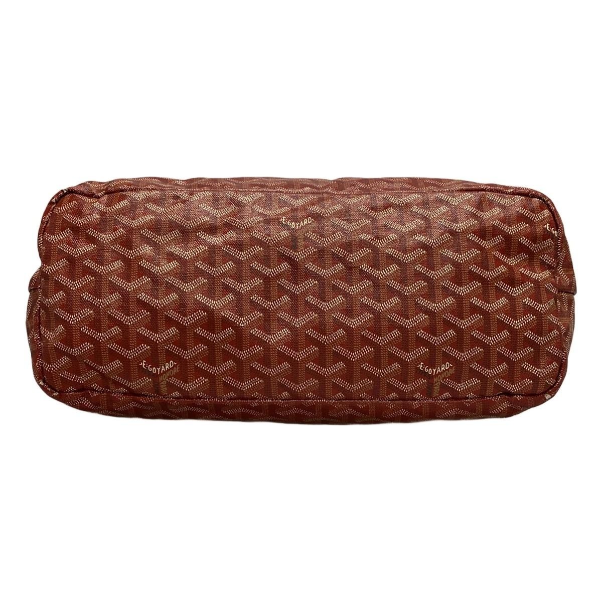 GOYARD(ゴヤール) トートバッグ サンルイPM レッド レザー