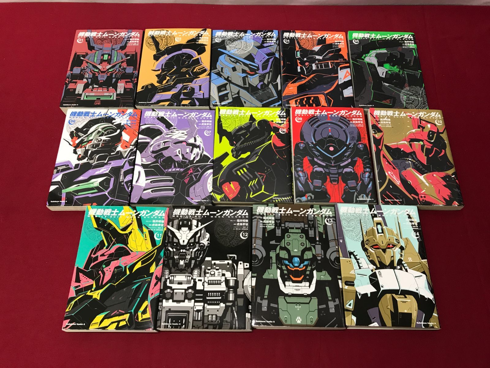 機動戦士ムーンガンダム 全14巻セット 福井晴敏 虎哉孝征 カドカワコミックス エース Mobile Suit Moon Gundam 710