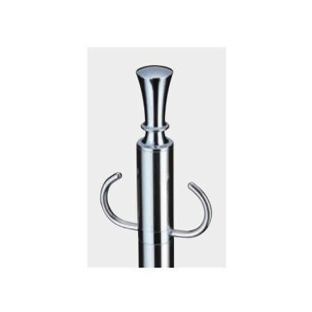 シロクマ フロアパーティションポール クローム 鏡面 FPP-1253 MARWIL-DEMENAGEMENTS_CH