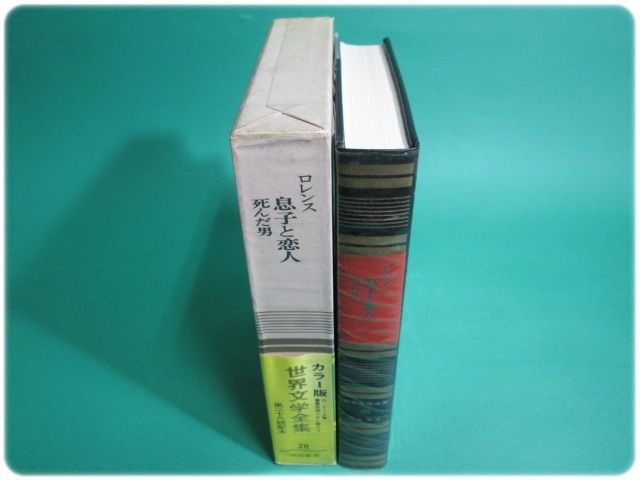 昭43発行 カラー版 世界文学全集 第28巻 息子と恋人 死んだ男