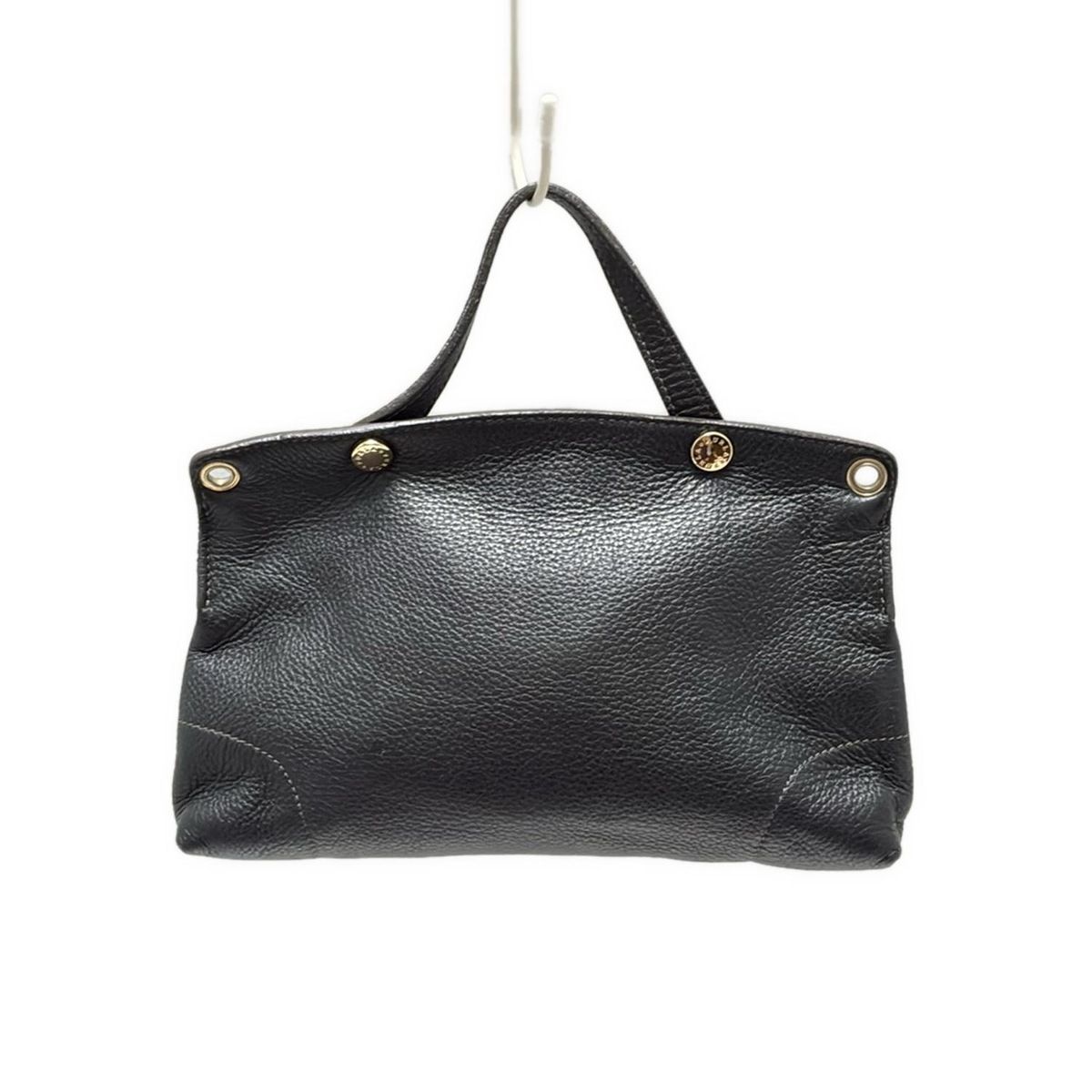 FURLA(フルラ) ハンドバッグ 黒 レザー FURLA ブラック レザー  