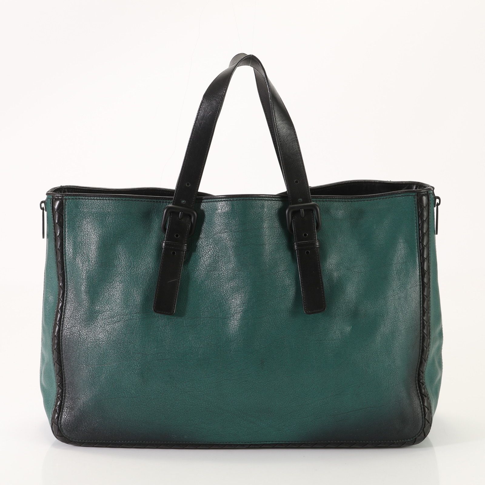 美品】BOTTEGA VENETA イントレチャート レザー ビジネスバッグ 美品】BOTTEGA VENETA イントレチャート レザー ビジネスバッグ