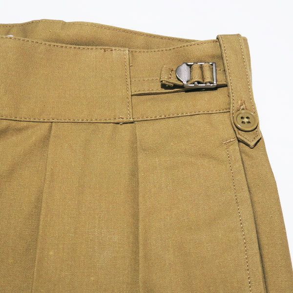 【美品】 ダブルタップス パンツ タック リップストップ ベージュ 02 M 新品 WTAPS ダブルタップス 24SS LEZ/GLUCA/TROUSERS/COTTON