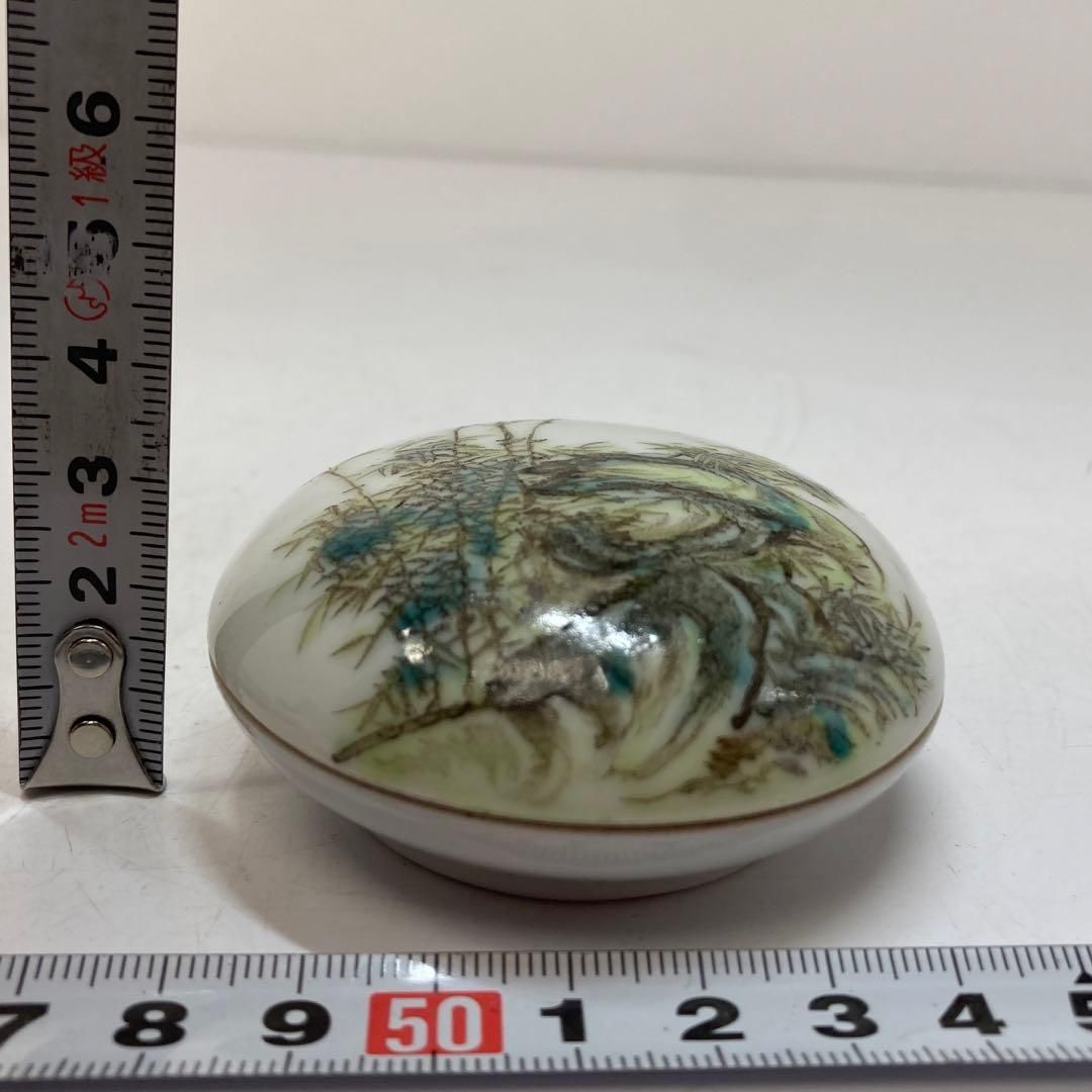 中国古玩 粉彩 香合A 6.8㎝ 東さ6-0208③ - メルカリ