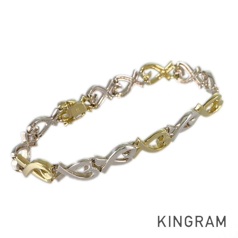 ティファニー TIFFANY&Co. ラビングハート K18YG ブレスレット sss【中古】 - メルカリ