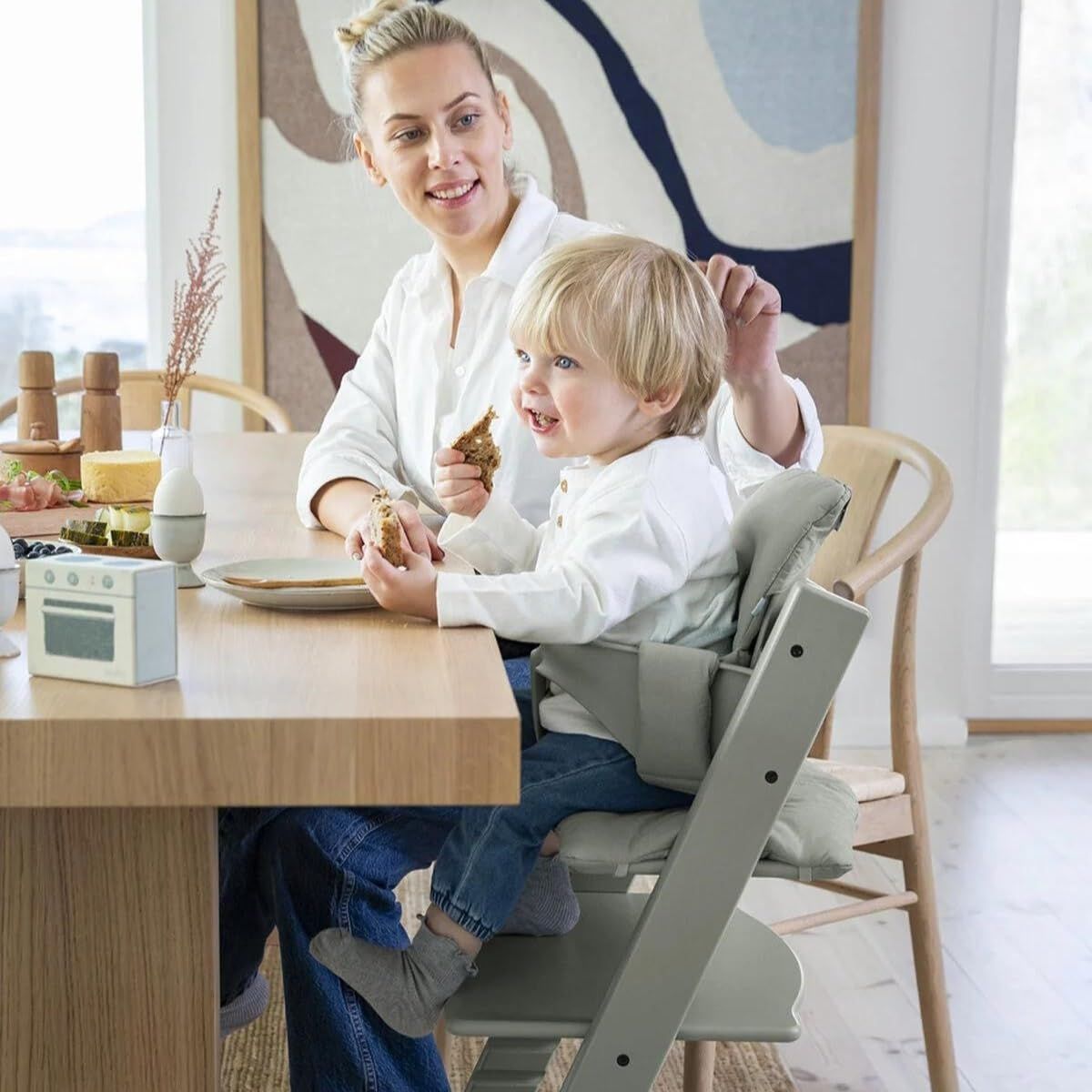 ストッケ STOKKE 移せ トリップトラップ 転倒防止 ベビーセット 延長グライダー