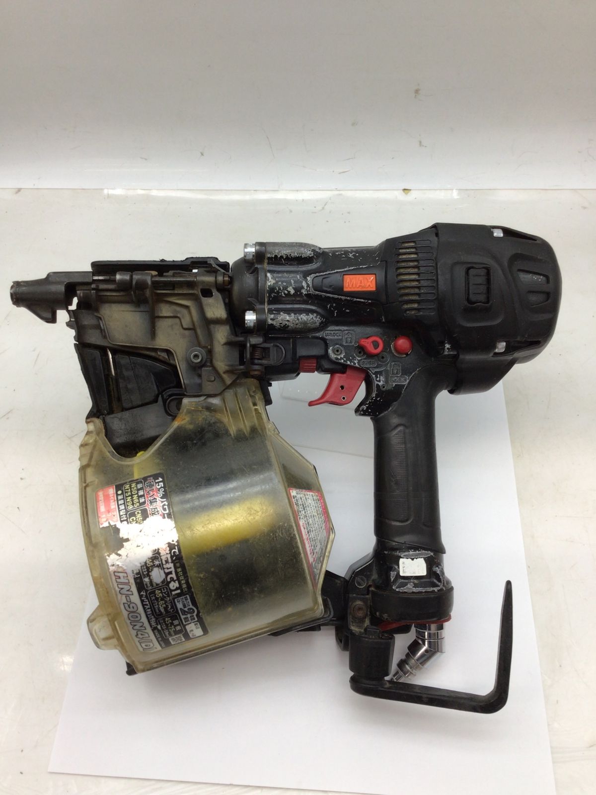 品 MAX マックス 釘打機スーパーネイラ HN-90N4 D ITX1VUYIQ03K エコツール知立店 M02